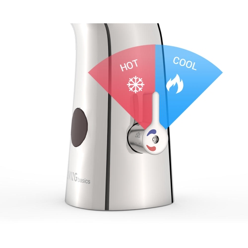 Automatic Touchless Infrared & Wave Sensor Bathroom Basin Faucet, Chrome Finish - LIVINGbasics