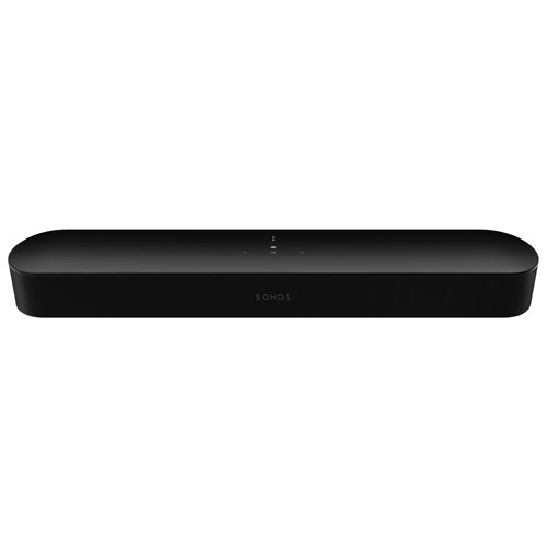 Sonos Beam Sound Bar with Amazon Alexa and Google Assistant Built-In - Black