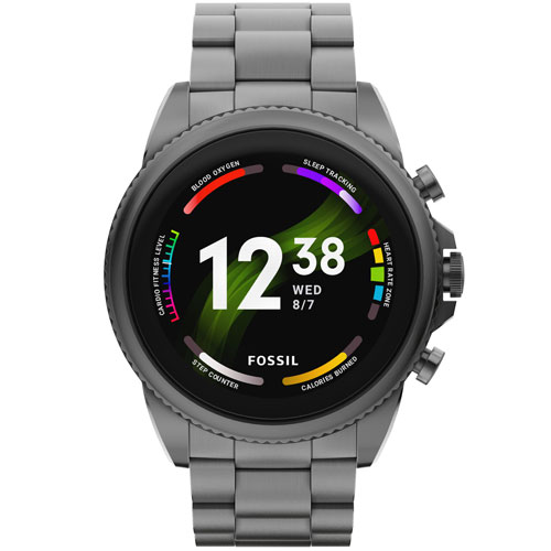 Fossil Gen 6 44mm Smartwatch with Heart Rate Monitor - Smoke