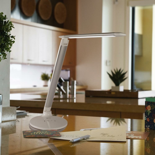 OTTLITE Command LED Desk Lamp with Voice Assistant