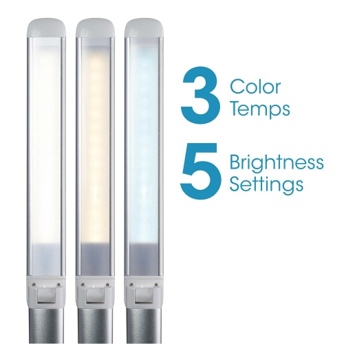 OTTLITE Command LED Desk Lamp with Voice Assistant