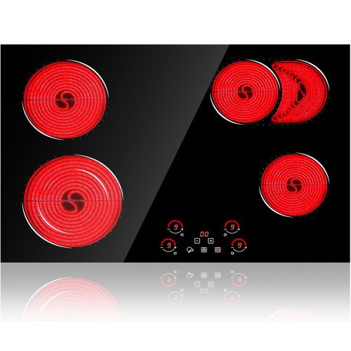 Ramblewood 4 Burner 30" Electric Cooktop, EC4-70, 7200W