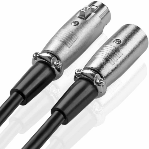 Weaving 3 Pin XLR Microphone Shielded Cable Male to Female Audio Extension Cord