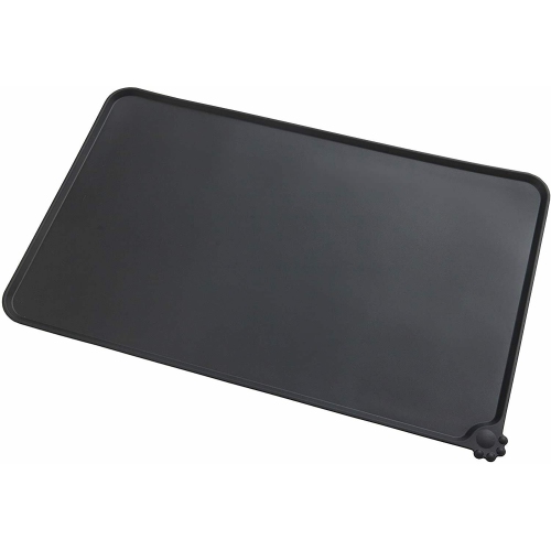 Silicone Pet Feeding Food Mat for Dog Cat Placemat Dish Bowl Easy Wipe Clean Fun