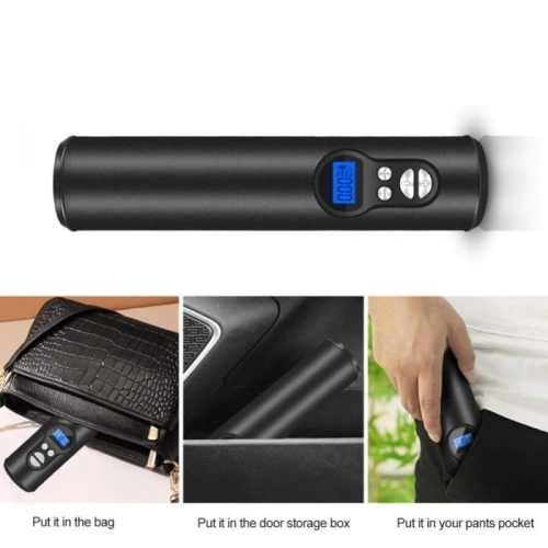 ISTAR Portable Cordless Automatic Air Compressor Pump, 12V 150PSI Digital Tire Inflator with LED Light LCD Display for Car, Bicycle Tires and Other