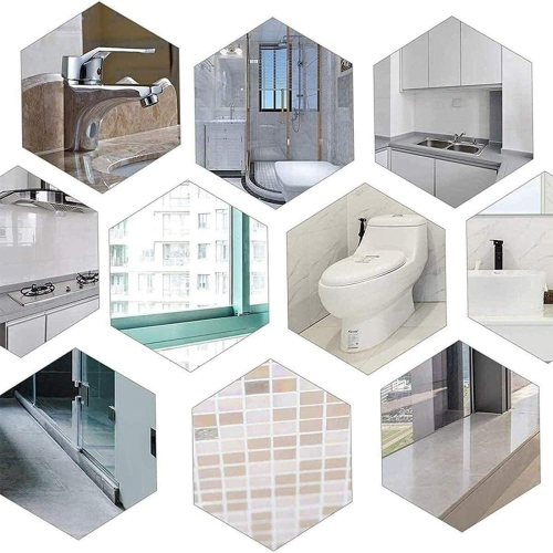 ISTAR Caulking Tool, 4 in 1 Silicone Caulking Scraper Tools eplaceable Silicone Pads, Caulk Remover Sealant Finishing Tool for Kitchen Bathroom