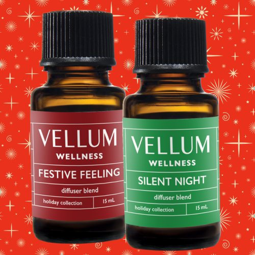 Vellum Wellness Holiday Blend Duo for use in Aroma Diffuser