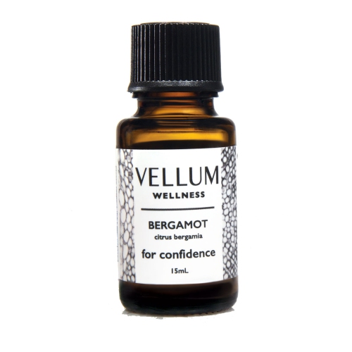 Vellum Wellness Bergamot Essential Oil 15ml for use in an aroma diffuser or natural skincare