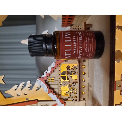 Vellum Wellness Festive Feeling Holiday Blend for Aroma Diffusers