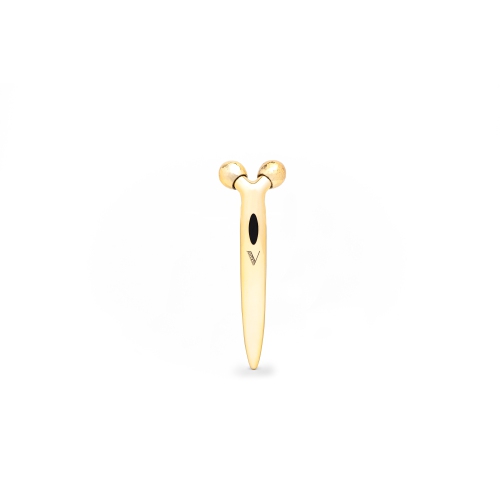 Vellum Wellness Lympha Gold Facial Roller