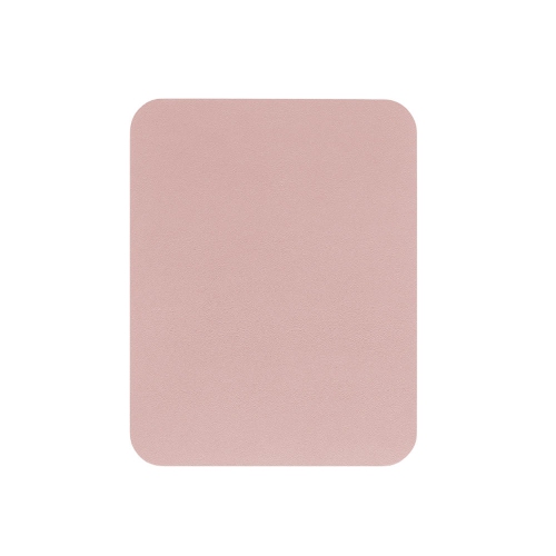 SAVEONMANY  Pastel Pu Leather Mouse Pad - Pink, 300MM X 240Mm