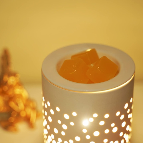Chauffe-bougie chauffe-cire électrique en céramique Bobolyn chauffe-cire brûleur Melter cube cire chauffe-cire parfum, cadeau idéal pour W