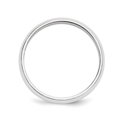 Ladies or Mens 14K White Gold 5mm Wedding Band Ring