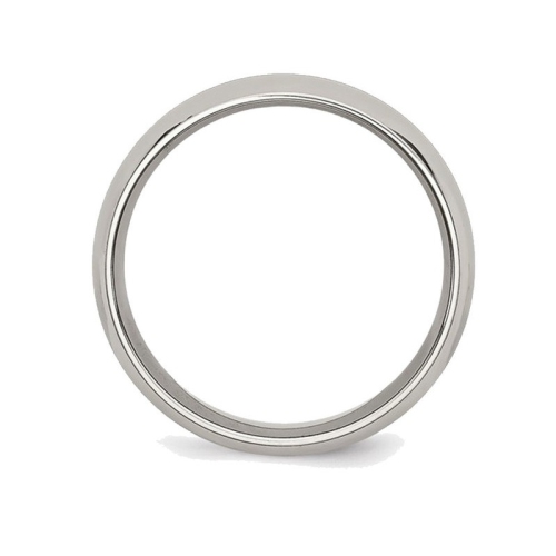 Mens Chisel Titanium 6mm Yellow Plated Wedding Band Ring