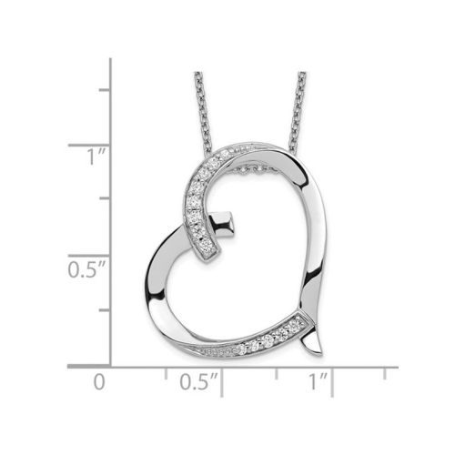 I Love You Mom Pendant Necklace in Antiqued Sterling Silver with Chain