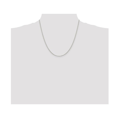 Box Chain Necklace in Sterling Silver 20 Inches