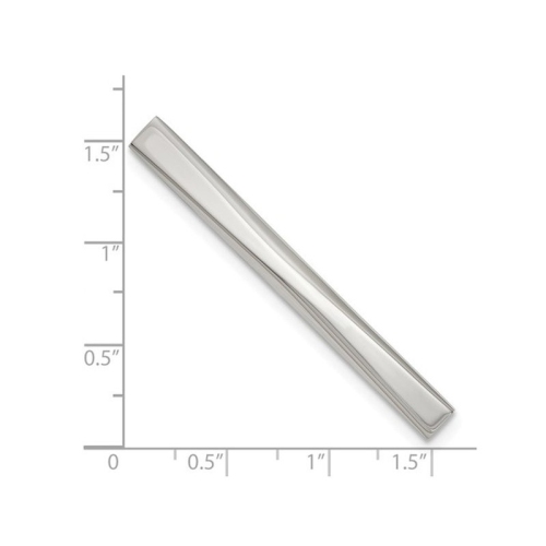 Barre biseautée homme en acier inoxydable