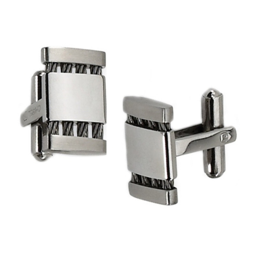 Mens Cuff Links in Stainless Steel