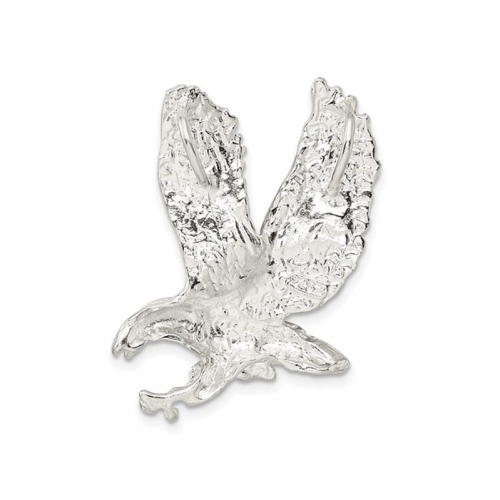 Collier à pendentif avec chaîne, breloque d'aigle en argent sterling