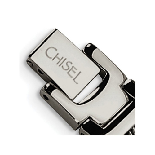 Stainless Steel Mens Cable Bracelet 8.5 Inches