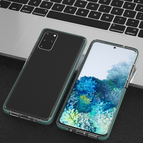 Juvenileway Protection Plus Series Designed with 3 Material Protection for Samsung Galaxy S20+ - Green