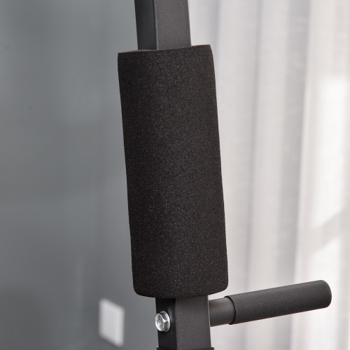 Soozier Système de gymnastique d'exercice domestique multifonctionnel Musculation Exercice Station d'entraînement Fitness Force Machine pour