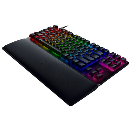 Razer Huntsman V2 TKL Backlit Mechanical Clicky Purple Optical