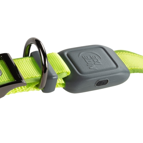 Collier DEL rechargeable NiteDog de Nite Ize - S - Lime/vert