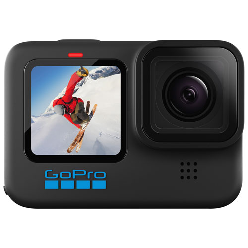 Caméra 5,3K étanche pour sports et casque GoPro HERO10 Black