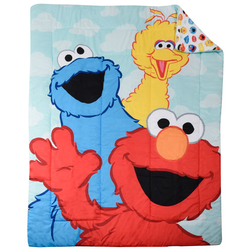 Sesame Street 4-Piece Bed Sheet Set - Single