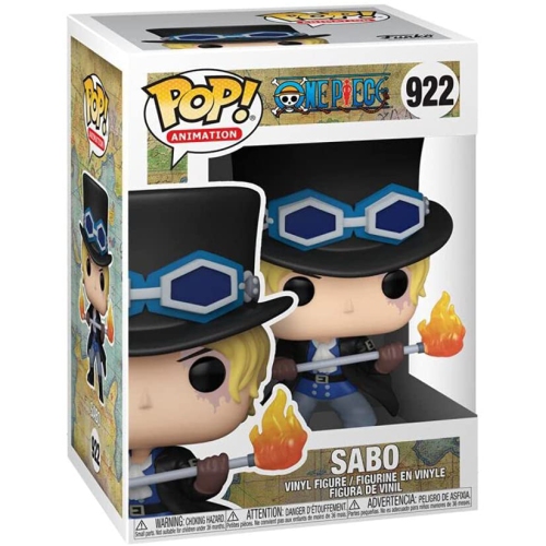 POP ANIMATION ONE PIECE SABO VINYL FIG