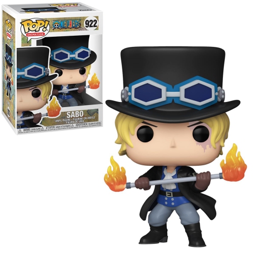 POP ANIMATION ONE PIECE SABO VINYL FIG
