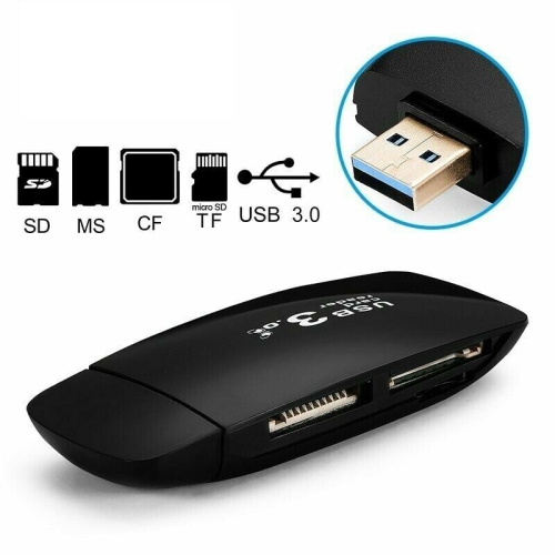 New USB 3.0 SD Card Reader Multi Slot Flash Memory Card Reader Writer SDXC, PC