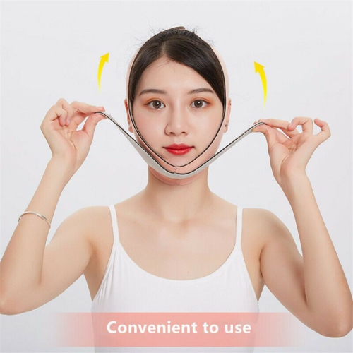 ISTAR Double Chin Reducer, Face Slimming Strap Facial Weight Lose Slimmer Device, Pain Free V-Line Chin Cheek Lift Up Band Anti Wrinkle Eliminates