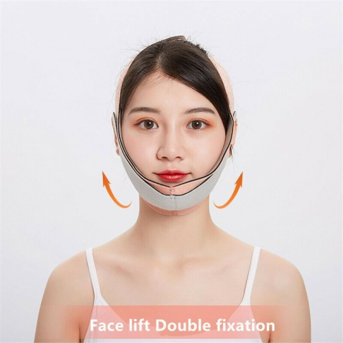 ISTAR Double Chin Reducer, Face Slimming Strap Facial Weight Lose Slimmer Device, Pain Free V-Line Chin Cheek Lift Up Band Anti Wrinkle Eliminates