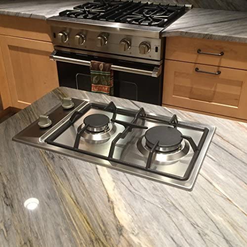 Ramblewood high efficiency 2 burner gas cooktop(Natural Gas), GC2-43N, ETL Safety Certified