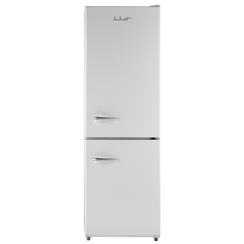 IIO  11 Cu. Ft. Frost Free Energy Star Retro Refrigerator With Bottom Freezer (White, Right Hinge)