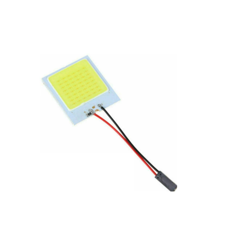 20PCs White Panel 48 SMD LED Car Interior Panel Light Dome Lamp Bulb Plate Light