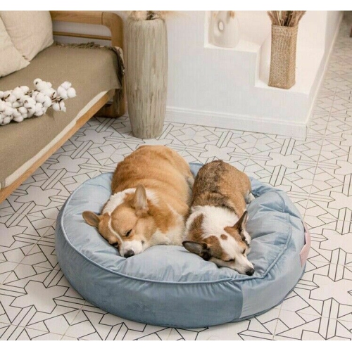 Dog Cat Bed Warm Soft Pet Bed Barrie Round Nest Comfy Sleeping Kennel Pet Sofas