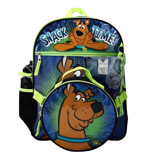 Ensemble de 5 sacs à dos de Scooby Doo avec sac-repas en forme de fantaisie