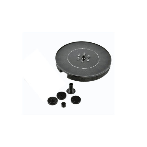 Bird Bath Solar Fountain Powered Water Pump Floating Outdoor Pond Garden Pool