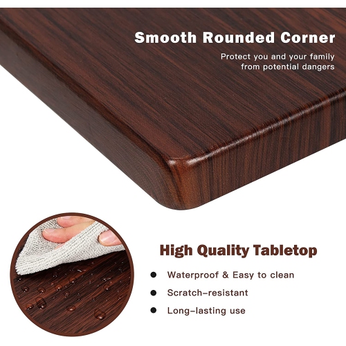 Costway 22"x14"x26" Sofa Side End Table Laptop Holder Multiple Stand Desk