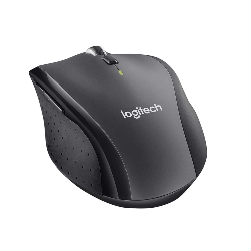 MOUSE Logitech M705 910-001935 Black 7 Buttons Tilt Wheel USB RF Wireless Optical 1000 dpi Marathon Mouse
