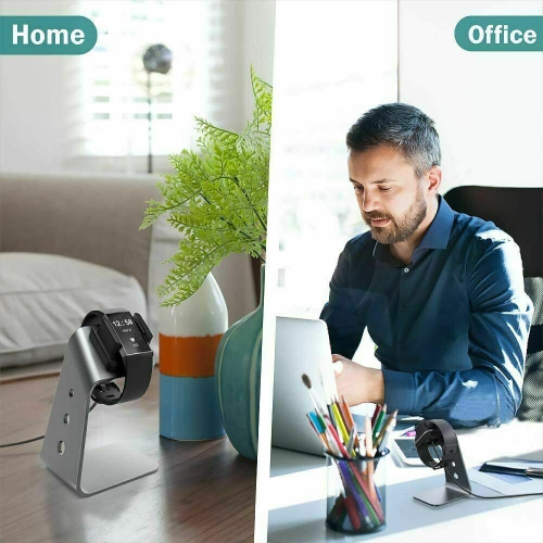 ISTAR Charger Dock Compatible with Fitbit Charge 3 / 4, Charging Stand Cable Cord Station Cradle Base Replacement Accessories with 4.2 ft USB Cable