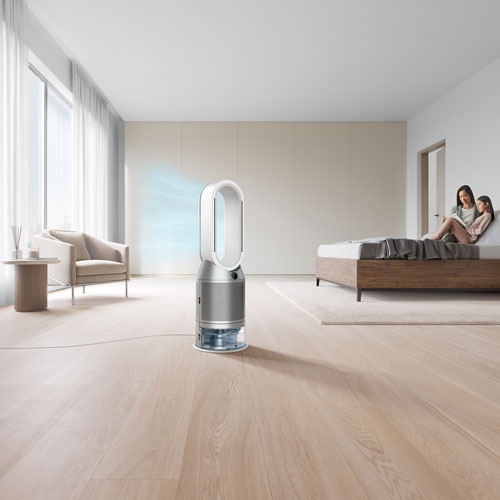 Image 13 de 17.. Purificateur d'air Purifier Humidify + Cool PH03 de Dyson avec filtre HEPA - Blanc/Argenté