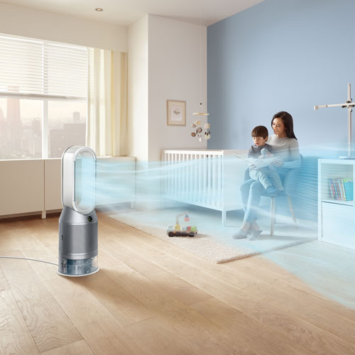 Image 17 de 17.. Purificateur d'air Purifier Humidify + Cool PH03 de Dyson avec filtre HEPA - Blanc/Argenté