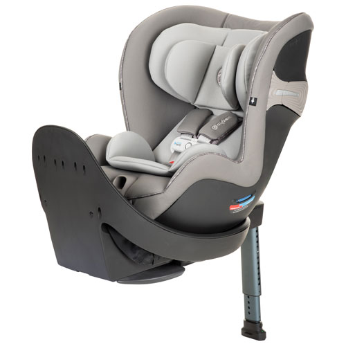 Siège d'auto convertible Sirona S 360 avec capteur de sécurité de Cybex - Gris Manhattan
