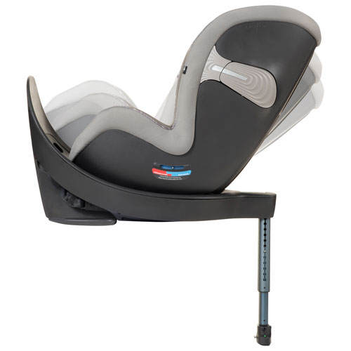 Siège d'auto convertible Sirona S 360 avec capteur de sécurité de Cybex - Gris Manhattan