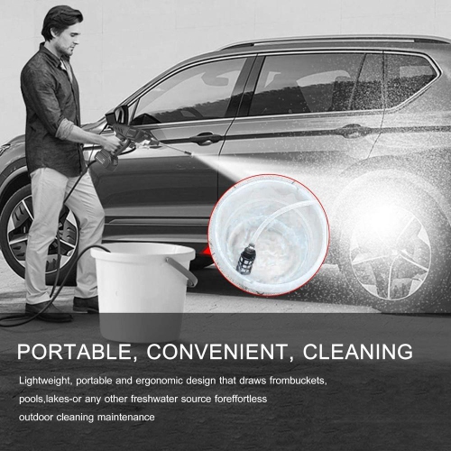 VGI 25V 30Bar Cordless High Pressure Car Washer Cleaner