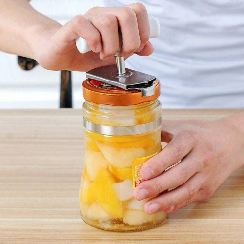 Can Opener Adjustable Jar Lid Bottle Remover Stainless Steel Twist Off Grip Tool